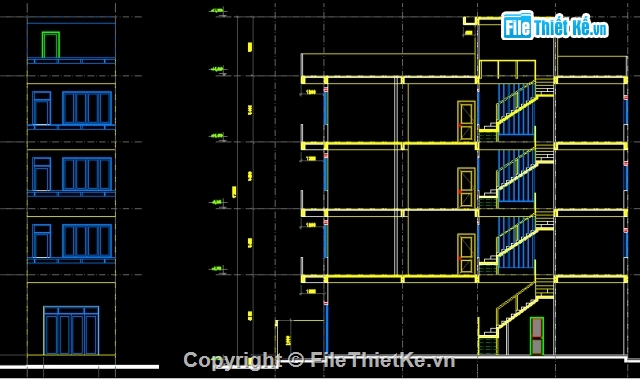 nhà ống,nhà mặt phố,nhà 5 tầng